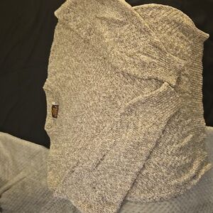 🍀Men's Sedgefiekd Crewneck Knit Sweater in Light Gray: Size Large